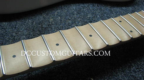 ibanez scalloped neck guitar