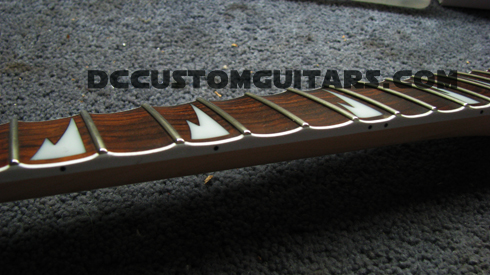Ibanez shop scalloped fretboard